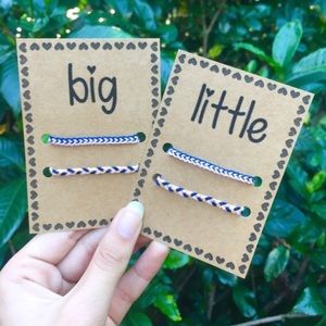 Set of Big and Little Bracelets | Delta Gamma